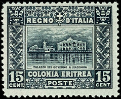 1910, 15 C., Pracht, Mi. 300.- (Sassonne Nr. 36, 290.- Euro), Katalog: 41A * - Erythrée