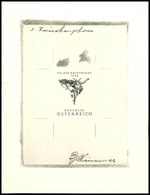 1946, "Tag Der Briefmarke", Nicht Angenommener Entwurf Von G. Wimmer In Der 3,4, Und 5 Phase, Tadellose Erhaltung, Je Mi - Altri & Non Classificati