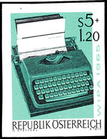 1965, 3 Schilling "Briefmarkenausstellung WIPA 1965", Abart "ungezähnt", Tadellos Postfrisch, Seltene Marke., Katalog: 1 - Altri & Non Classificati