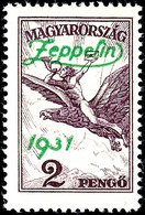 1 P. Und 2 P. Zeppelin-Aufdruckmarken, Postfrisch, Tadellos, Katalog: 478/79 ** - Other & Unclassified
