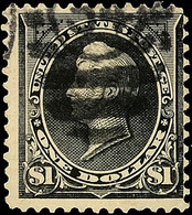 1 $ Präsidenten Und Persönlichkeiten, Type II, Gestempelt, Tadellos, Mi. 650,-, Katalog: 99II O - Sonstige & Ohne Zuordnung