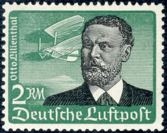 2 Reichsmark Luftpost Tadellos Postfrisch, Gepr. Schlegel BPP, Mi. 150.-, Katalog: 538x ** - Other & Unclassified