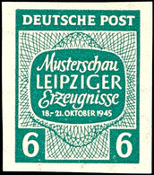 6 Pf Musterschau Ungezähnt Tadellos Ungebraucht Mit Erstfalzspur, Gepr. Ströh BPP, Mi. 250.- Für **, Katalog: 124YU * - Other & Unclassified