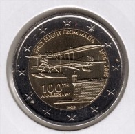 @Y@    Malta   2 Euro Commemorative 2015  UNC   Eerste Vlucht - Malta