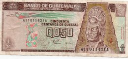 GUATEMALA 0,50 QUETZAL 1996 P-96 - Guatemala