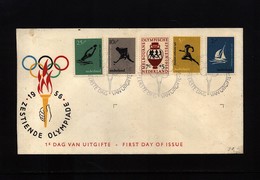 Netherlands 1956 Olympic Games Melbourne FDC - Sommer 1956: Melbourne