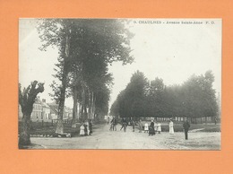 CPA  -  Chaulnes  - Avenue Sainte Anne - Chaulnes