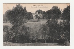 Fondettes.37.Indre Et Loire.Château De Taillé (côté Sud).1924 - Fondettes