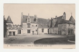 Fondettes.37.Indre Et Loire.Château De Chatigny (façade Ouest). - Fondettes