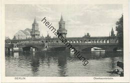 Berlin - Friedrichshain - Oberbaumbrücke - Verlag Brüder Wolter Berlin 30er Jahre - Friedrichshain