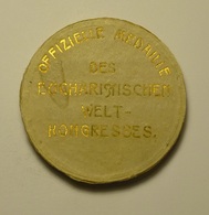 Autriche Austria Österreich 1912. " XXIIIrd International Eucharistic Congress " SILVER Plated + Original Case - Autriche