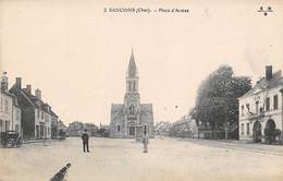 Sancoins         18       Place D'Armes.  Eglise 1    (voir Scan) - Sancoins