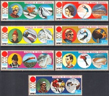 Mint Stamps  Sport Olympic Games Sapporo 1972  From Equatorial Guinea - Winter 1972: Sapporo