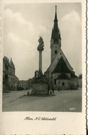 005701  Horn - Kirche Und Pestsäule - Horn