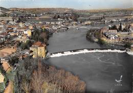 47-CLAIRAC- LE BARRAGE SUR LE LOT AVEC LE PONT VUE DU CIEL - Autres & Non Classés