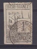 Diego-Suarez 1890 1c Used Ca 26 Sep 90 (41059) - Usati