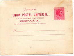 CUBA (1) : Entier Postal Espana 8 C De Peso Cuba 1881 - Vorphilatelie