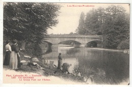 65 - VIC-BIGORRE - Le Grand Pont Sur L'Echez - Labouche 1267 - Vic Sur Bigorre