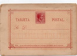 CUBA (4) : Entier Postal 4 C De Peso - Vorphilatelie