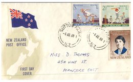 (99) New Zealand FDC Cover - 1969 - FDC