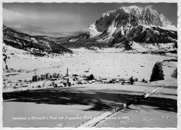 LERMOOS   U.  ERWALD   MIT  ZUGSPITZE   .        (VIAGGIATA) - Lermoos