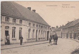 Scheldewindeke Bij Oosterzele, Statiestraat, Rue De La Station - Oosterzele