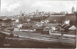 ROMONT → Bahnhofareal Mit Arbeiter Anno 1927 - Romont