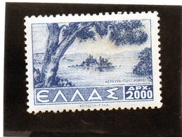 B - 1944 Grecia - Pontikonissi - Corfu - Unused Stamps