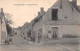 Villequiers         18      Grande Rue . Hôtel Du Lion D'Or           (voir Scan) - Autres & Non Classés