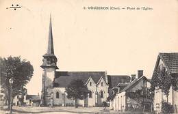 Vouzeron        18       Place De L'Eglise             (voir Scan) - Vouzeron