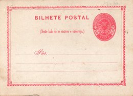 BRÉSIL (19) : Carte Réponse Entier Postal 20 Reis - Prephilately