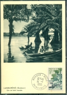 CM-Carte Maximum Card # 1955-Monaco # Célébrités # Dr Albert Schweitzer , Lambaréné (Gabon) - Maximumkaarten