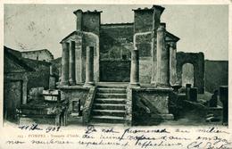 POMPEI  Temple D'Iside  Superbe Carte De 1903 N°253 - Pompei