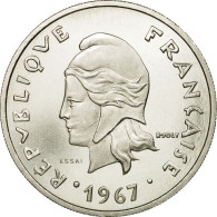 Monnaie, Nouvelle-Calédonie, 20 Francs, 1967, Paris, ESSAI, FDC, Nickel - Nuova Caledonia