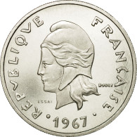 Monnaie, Nouvelle-Calédonie, 20 Francs, 1967, Paris, ESSAI, FDC, Nickel - New Caledonia