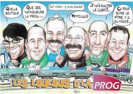Illustrateur Bernard Veyri Caricature SNCF Train Les Loulous De La Prog - Veyri, Bernard