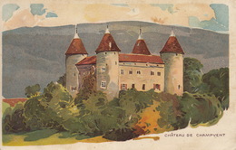 Château De Champvent, Série Chocolats Peter & Kohler Vevey, 1912 - Champvent 