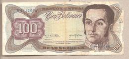 Venezuela - Banconota Circolata Da 100 Bolivares P-55d - 1976 #19 - Venezuela
