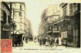 92.....HAUTS DE SEINE...LEVALLOIS PERRET....rue Du Bois Et Rue De Courcelle - Levallois Perret