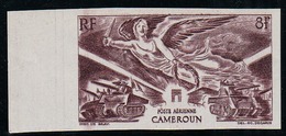 CAMEROUN - N°PA 31 NON DENTELE . LA VICTOIRE. BORD DE FEUILLE. LUXE. - 1946 Anniversaire De La Victoire