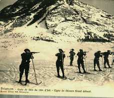 05...HAUTES ALPES......Briançon......chasseurs Alpins....ecole Du Skis Du 159eme D'inf - Briancon