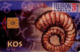 TARJETA TELEFONICA DE HUNGRIA. HOROSCOPO, KOS - ARIES. HU-P-1995-07A. (133) - Zodiaque