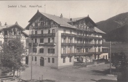 SEEFELD In Tirol - Hotel Post, Verlag A.Irl, Hofphotograph Mittenwald, Karte Um 1905, Sehr Schöne Seltene Karte In ... - Seefeld