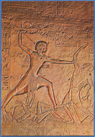 EGYPT / EGYPTE - ABU SIMBEL - Ramses II Massacrant Ses Ennemis / Ramses II Slaughrering His Enemies - Abu Simbel