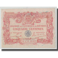 France, Bourges, 50 Centimes, 1917, SUP, Pirot:32-10 - Chambre De Commerce