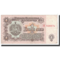 Billet, Bulgarie, 1 Lev, 1974, KM:93a, TTB - Bulgarie