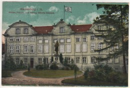 Blankenburg Harz - Kleines Schloss Und Herzog Wilhelm Denkmal - Blankenburg