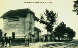 51..........MARNE....Saint Hilaire Le Petit..........la Gare - Altri & Non Classificati