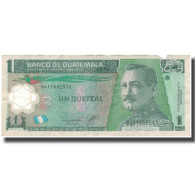 Billet, Guatemala, 1 Quetzal, 2011, 2011-11-23, B+ - Guatemala