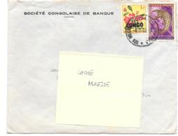 LETTRE CONGO BELGE POUR LA FRANCE....1962..N°310. N°360....BE.. - Briefe U. Dokumente